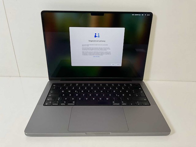 Apple macbook pro 14”, apple m1 pro, 16 gb ram, 1 tb nvme laptop - afbeelding 1 van  6