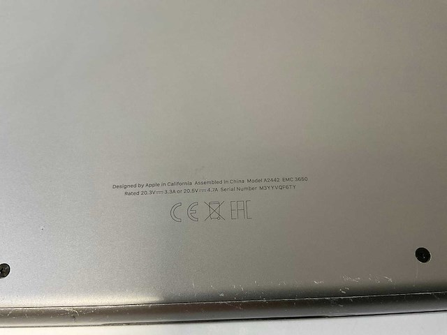 Apple macbook pro 14”, apple m1 pro, 16 gb ram, 512 gb nvme laptop - afbeelding 7 van  7