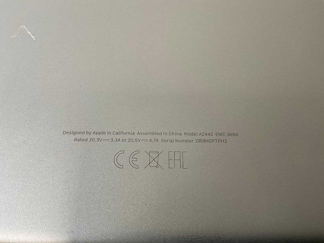 Apple macbook pro 14”, apple m1 pro, 16 gb ram, 512 gb nvme laptop - afbeelding 7 van  7