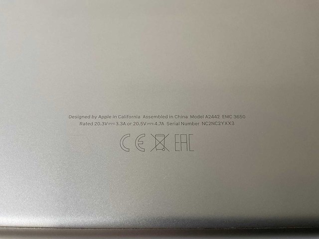 Apple macbook pro 14”, apple m1 pro, 16 gb ram, 512 gb nvme laptop - afbeelding 7 van  7