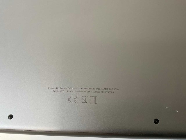 Apple macbook pro 14”, apple m1 pro, 16 gb ram, 512 gb nvme laptop - afbeelding 7 van  7