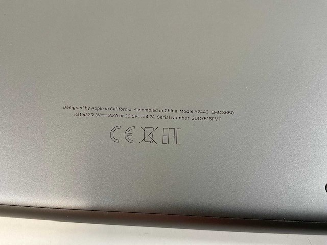 Apple macbook pro 14”, apple m1 pro, 16 gb ram, 512 gb nvme laptop - afbeelding 7 van  7