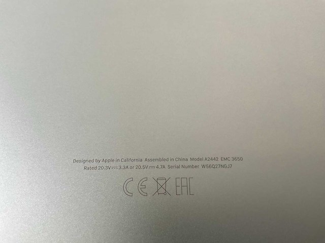 Apple macbook pro 14”, apple m1 pro, 16 gb ram, 512 gb ssd laptop - afbeelding 5 van  5