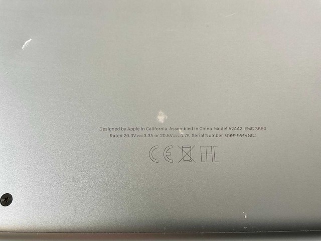 Apple macbook pro 14”, apple m1 pro, 16 gb ram, 512 gb ssd laptop - afbeelding 6 van  6