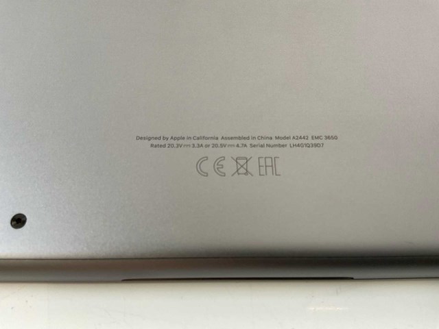 Apple macbook pro 14”, apple m1 pro, 16 gb ram, 512 gb ssd laptop - afbeelding 3 van  3