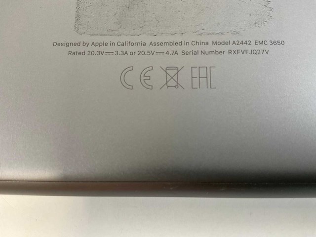 Apple macbook pro 14”, apple m1 pro, 32 gb ram, 500 gb ssd laptop - afbeelding 7 van  7