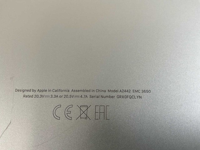 Apple macbook pro 14”, apple m1 pro, 32 gb ram, 512 gb nvme laptop - afbeelding 6 van  6