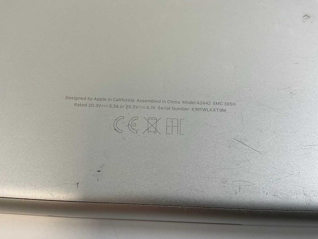 Apple macbook pro 14”, apple m1 pro, 32 gb ram, 512 gb nvme laptop - afbeelding 7 van  7