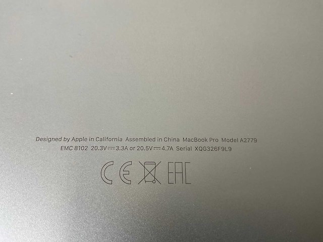 Apple macbook pro 14”, apple m2 pro, 16 gb ram, 512 gb ssd laptop - afbeelding 7 van  7