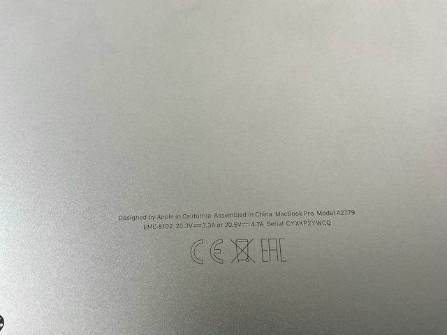 Apple macbook pro 14”, apple m2 pro, 16 gb ram, 512 gb ssd laptop - afbeelding 4 van  4