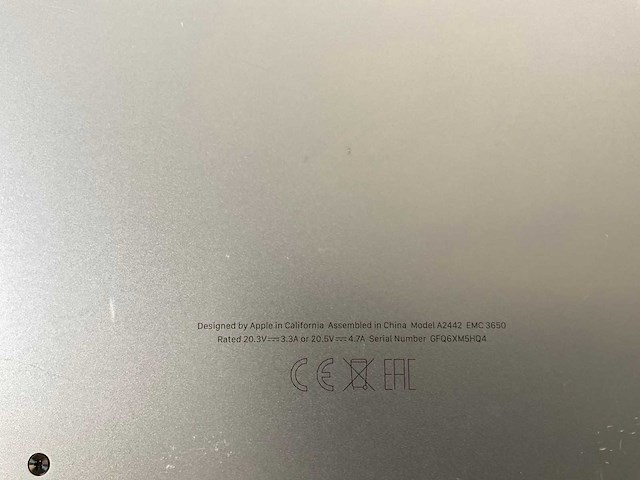 Apple macbook pro 14”, m1 pro, 16 gb ram, 512 gb nvme laptop - afbeelding 7 van  8