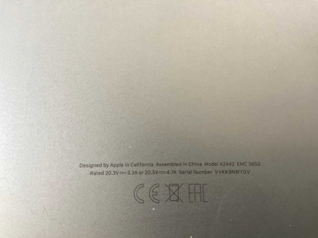 Apple macbook pro 14”, m1 pro, 16 gb ram, 512 gb nvme laptop - afbeelding 6 van  6