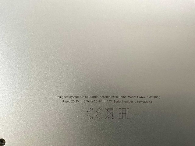 Apple macbook pro 14”, m1 pro, 16 gb ram, 512 gb nvme, m1 laptop - afbeelding 6 van  6