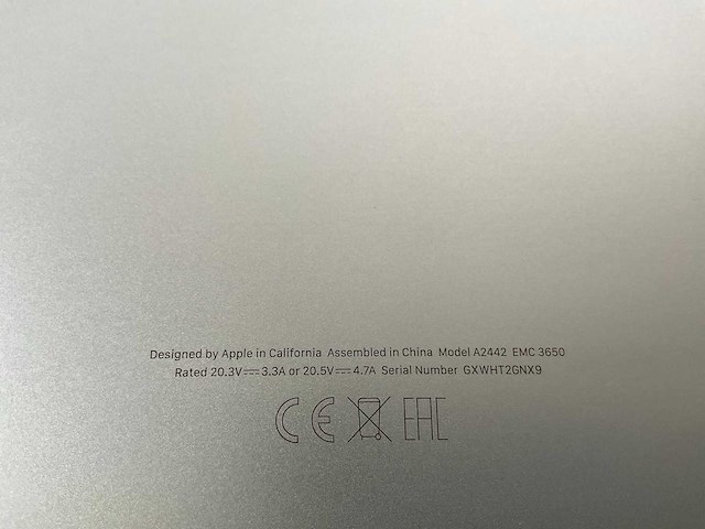 Apple macbook pro 14”, m1 pro, 16 gb ram, 512 gb nvme, m1 laptop - afbeelding 7 van  7