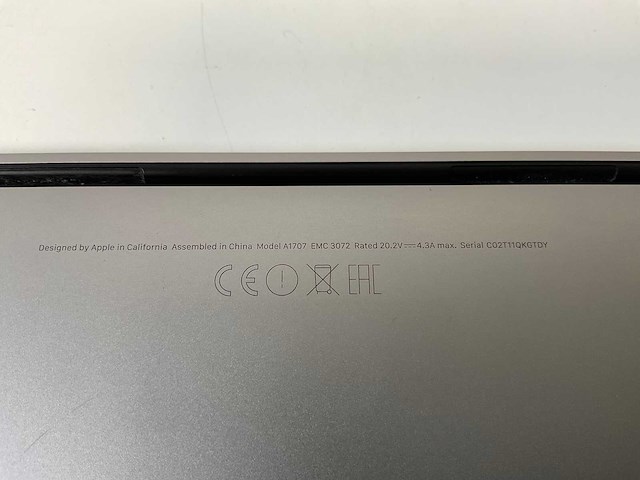 Apple macbook pro 15”, quadcore intel i7, 16 gb ram, 251 gb nvme, amd radeon pro 450 2 gb laptop - afbeelding 8 van  8