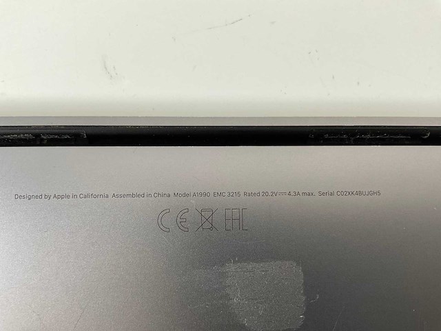 Apple macbook pro 15.4”, core(tm) i7 8th gen, 32 gb ram, 500 gb nvme, amd pro 560x 4 gb laptop - afbeelding 6 van  6