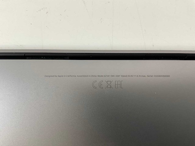 Apple macbook pro 15.4”, core(tm) i7 9th gen, 32 gb ram, 500 gb nvme, amd radeon pro 5300m 4 gb laptop - afbeelding 6 van  6