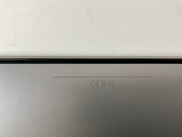 Apple macbook pro 15.4”, core(tm) i9 8th gen, 16 gb ram, 500 gb nvme, amd radeon pro 560x 4 gb laptop - afbeelding 2 van  2