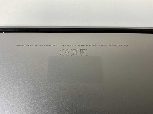 Apple macbook pro 15.4”, core(tm) i9 8th gen, 32 gb ram, 512 gb nvme, amd radeon pro 560x 4gb laptop - afbeelding 7 van  7