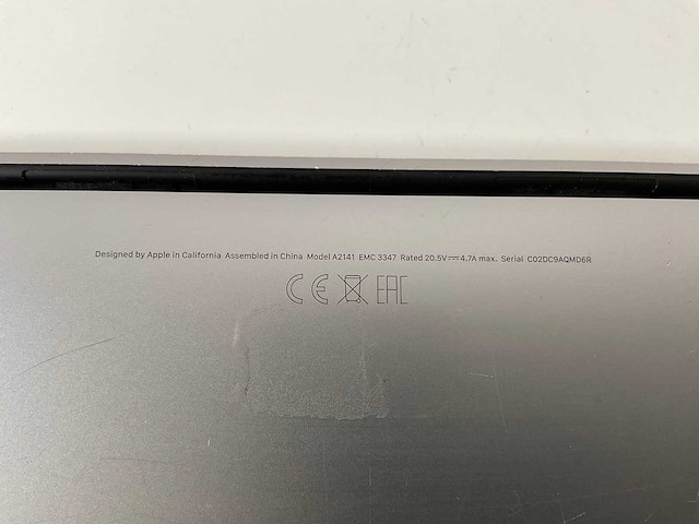 Apple macbook pro 15.4”, core(tm) i9 9th gen, 32 gb ram, 1 tb nvme, amd radeon pro 5500m 8 gb laptop - afbeelding 7 van  7
