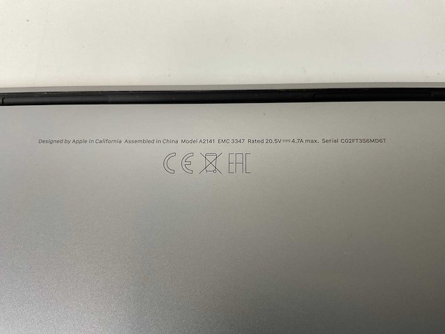 Apple macbook pro 15.4”, core(tm) i9 9th gen, 32 gb ram, 1 tb nvme amd radeon rx pro 5500m 4gb laptop - afbeelding 7 van  7