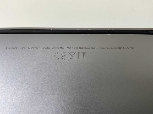Apple macbook pro 15.5”, quadcore i7, 16 gb ram, 500 gb nvme, amd radeon pro 560 4gb laptop - afbeelding 7 van  7