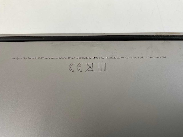 Apple macbook pro 15,5”, quadcore i7, 16 gb ram, 512 gb nvme, amd radeon pro 560 4gb laptop - afbeelding 7 van  7