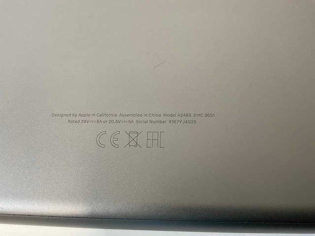 Apple macbook pro 16”, apple m1 max, 32 gb ram, 1 tb gb laptop - afbeelding 7 van  7