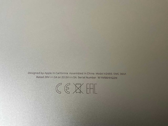 Apple macbook pro 16”, apple m1 max, 32 gb ram, 1 tb nvme laptop - afbeelding 7 van  7