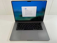 Apple macbook pro 16”, apple m1 max, 32 gb ram, 1 tb nvme laptop - afbeelding 1 van  7
