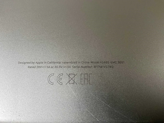 Apple macbook pro 16”, apple m1 max, 32 gb ram, 1 tb nvme laptop - afbeelding 7 van  7