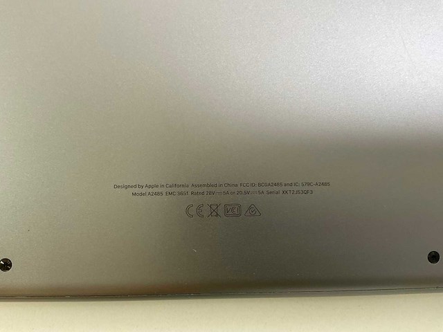 Apple macbook pro 16 “ apple m1 pro , 16 gb ram , 1tb nvme laptop - afbeelding 7 van  7