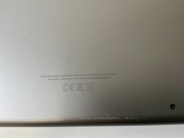 Apple macbook pro 16”, apple m1 pro, 16 gb ram, 500 gb nvme laptop - afbeelding 7 van  7