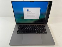 Apple macbook pro 16”, apple m1 pro, 16 gb ram, 512 gb nvme laptop - afbeelding 1 van  7