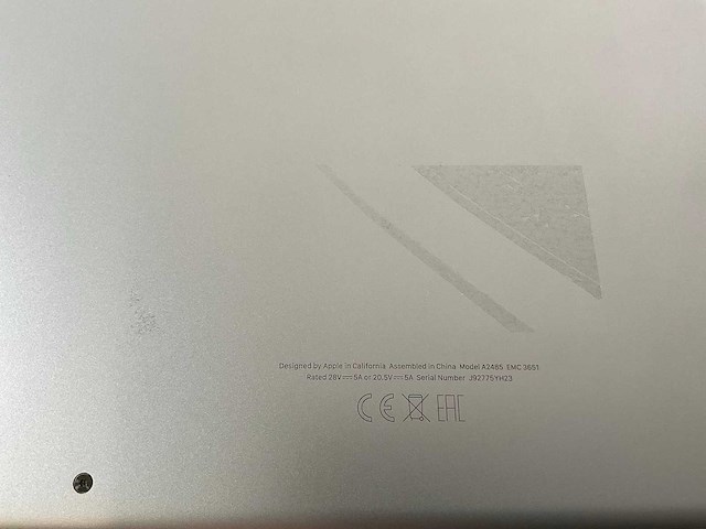 Apple macbook pro 16”, apple m1 pro, 16 gb ram, 512 gb nvme laptop - afbeelding 7 van  7
