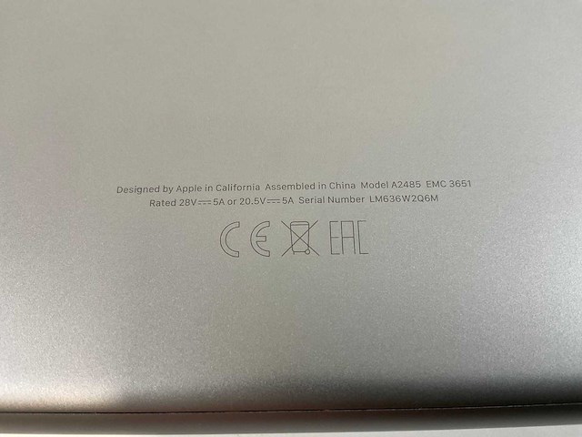 Apple macbook pro 16”, apple m1 pro, 16 gb ram, 512 gb nvme laptop - afbeelding 7 van  7