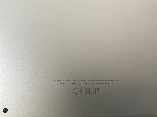 Apple macbook pro 16”, apple m1 pro, 16 gb ram, 512 gb ssd laptop - afbeelding 7 van  7