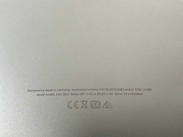 Apple macbook pro 16”, apple m1 pro, 16 gb ram, 512 gb ssd laptop - afbeelding 6 van  6