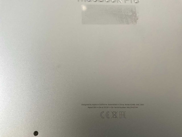 Apple macbook pro 16”, apple m1 pro, 16 gb ram, 512 gb ssd laptop - afbeelding 5 van  5