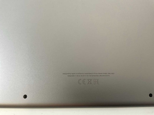 Apple macbook pro 16”, apple m1 pro, 16 gb ram, 512 gb ssd laptop - afbeelding 4 van  4