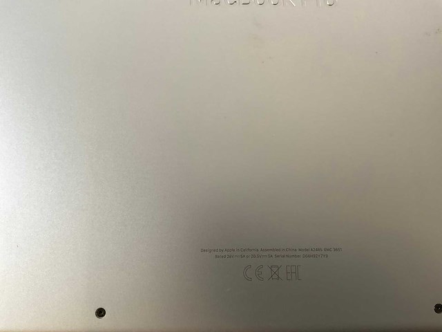 Apple macbook pro 16”, apple m1 pro, 16 gb ram, 512 gb ssd laptop - afbeelding 2 van  2