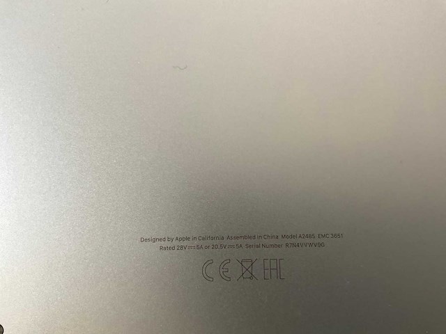 Apple macbook pro 16”, apple m1 pro, 16 gb ram, 512 gb ssd laptop - afbeelding 7 van  7