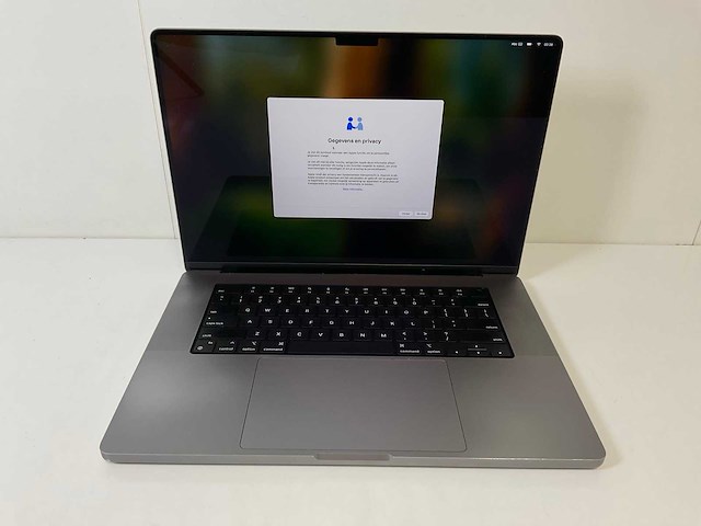 Apple macbook pro 16”, apple m1 pro, 32 gb ram, 500 gb nvme laptop - afbeelding 1 van  7