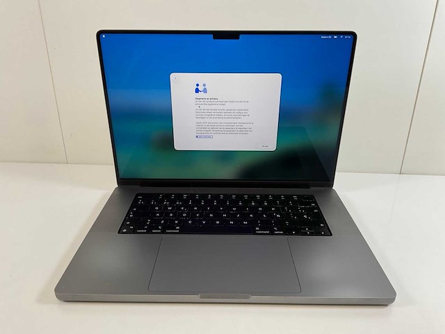 Apple macbook pro 16”, apple m1 pro, 32 gb ram, 500 gb nvme laptop - afbeelding 1 van  6