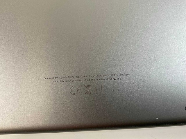 Apple macbook pro 16”, apple m1 pro, 32 gb ram, 500 gb nvme laptop - afbeelding 7 van  7