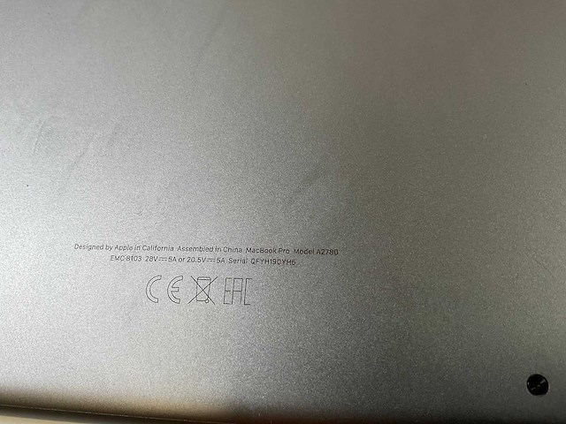 Apple macbook pro 16”, apple m2 pro, 32 gb ram, 1 tb nvme laptop - afbeelding 7 van  7
