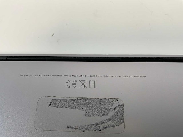 Apple macbook pro 16", core(tm) i7 9e generatie, 32 gb ram, 500 gb nvme, amd radeon pro 5500m 4 gb laptop - afbeelding 7 van  7