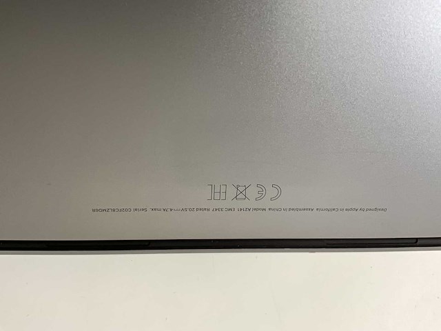 Apple macbook pro 16”, core(tm) i7 9th gen, 16 gb ram, 500 gb nvme, amd radeon pro 5500m 4 gb laptop - afbeelding 7 van  7