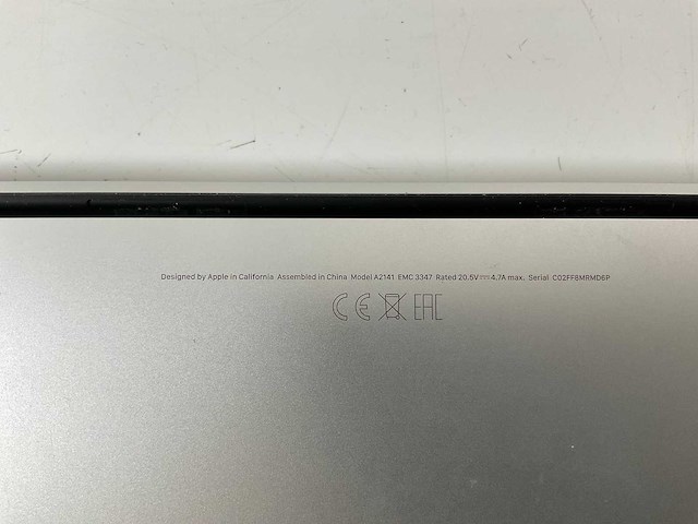 Apple macbook pro 16”, core(tm) i7 9th gen, 16 gb ram, 512 gb nvme, amd radeon 5500m 4 gb laptop - afbeelding 4 van  4