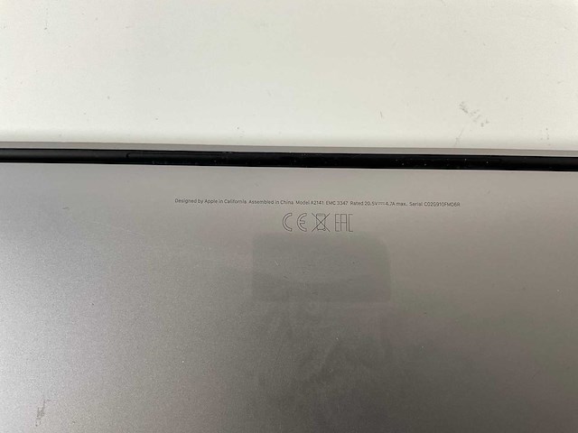 Apple macbook pro 16”, core(tm) i7 9th gen, 32 gb ram, 1 tb nvme laptop - afbeelding 7 van  7